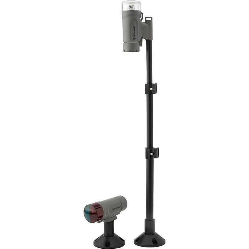 Attwood Gray Portable Deck Mount LED Light Kit  • 14192-7