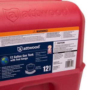 Attwood 12 Gallon Fuel Tank with Gauge  • 8812LPG2