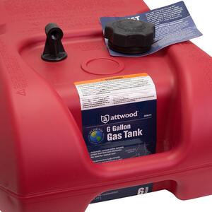 Attwood 6 Gallon Fuel Tank  • 8806LP2