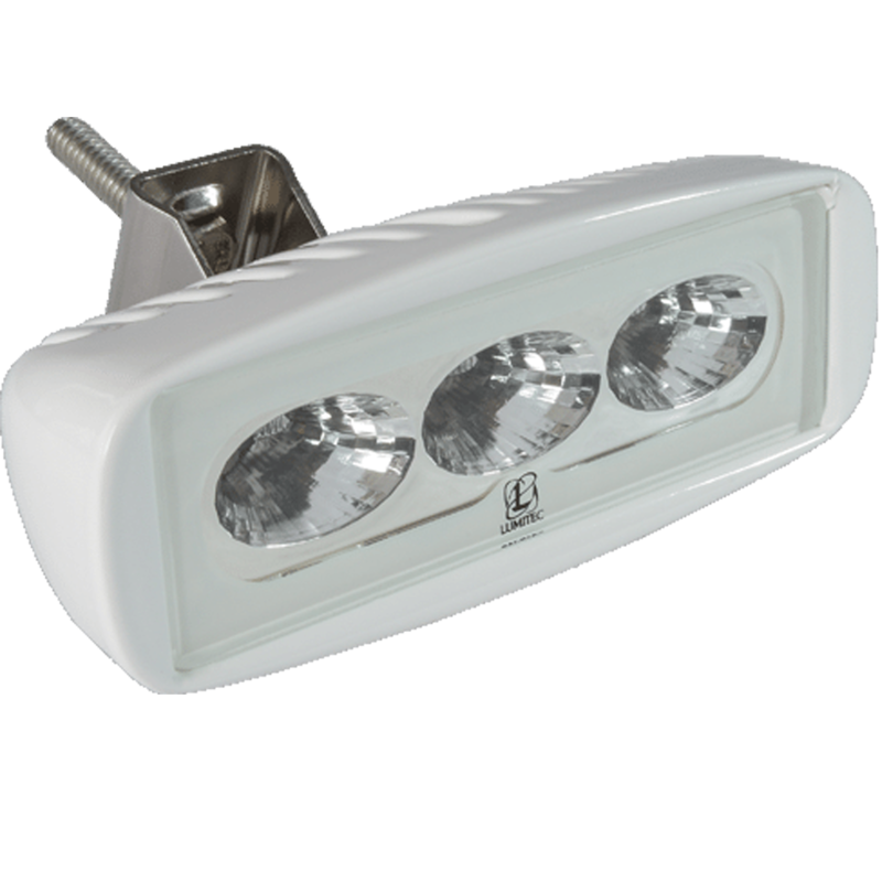 Lumitec CapreraLT - LED Flood Light - White Finish - White Non-Dimming  • 101292