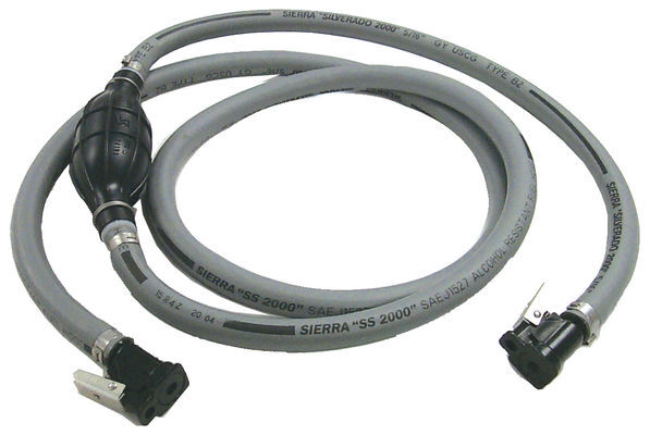 Sierra Fuel Line Assembly for Johnson/Evinrude Outboard Engines, 8' x 3/8