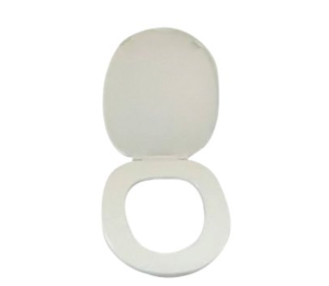 Thetford Parchment Plastic Toilet Seat for Aqua Magic V Hand Flush Toilets  • 31704