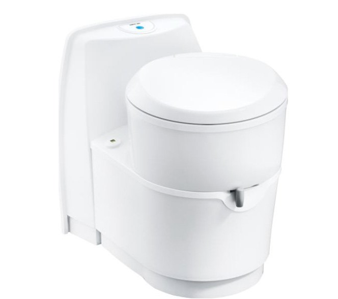 Thetford C223-CS White Plastic Removable Cassette Built-In Toilet  • 200866SP