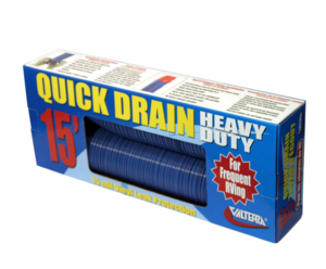 Valterra 15' Blue Heavy Duty Quick Drain Hose  • D04-0057