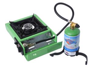 Flame King Portable Butane & Propane Gas Stove with Single Burner • YSNVT-505