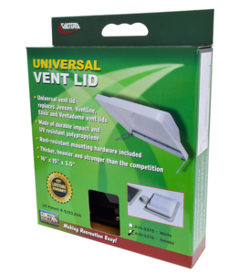 Valterra Universal White Roof Vent Lid  • A10-3375