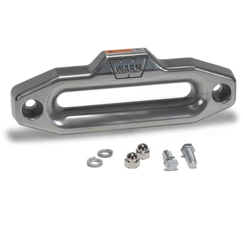 Warn Winch Hawse Fairlead, Polished Aluminum  • 87914