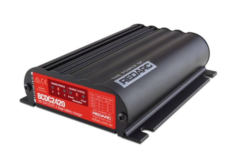 Redarc 24V 20A In-Vehicle DC Battery Charger • BCDC2420