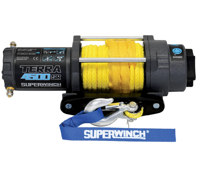 Superwinch Terra 4500SR 12V Synthetic Rope Winch  • 1145270