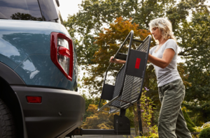 Sport Rack Vista Folding Hitch Cargo Carrier for 2