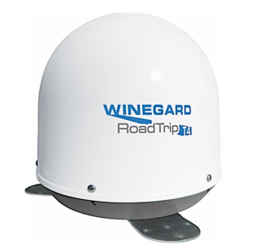 Winegard RoadTrip T4 White Roof Mounted 2 Receivers Satellite TV Antenna  • RT2000T