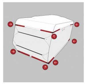 ADCO Designer Series 5th Wheel Trailer Cover (Gray with White Roof, Up to 34') • 36855