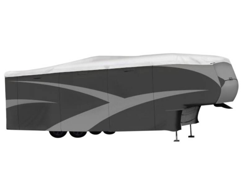 ADCO Designer Series 5th Wheel Trailer Cover (Gray with White Roof, Up to 34') • 36855