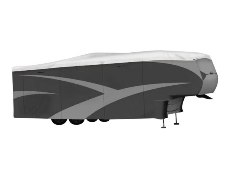 ADCO Designer Series 5th Wheel Trailer Cover (Gray with White Roof, Up to 37') • 36856