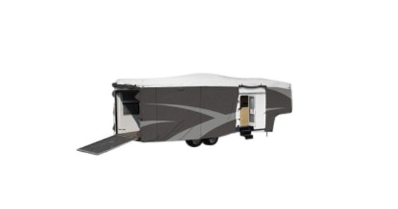 ADCO Designer Series 5th Wheel Trailer Cover (Gray with White Roof, Up to 40')  • 36857