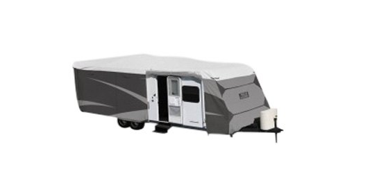 ADCO Designer Series Travel Trailer Cover (Gray with White Roof, Up to 28'6