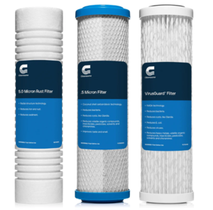 Clearsource Ultra Carbon Block 4.5 GPM Three-Stage RV Water Filter System with VirusGuard  • SYSTM-00011