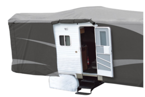 ADCO SFS AquaShed Designer Travel Trailer Cover (Gray, Up to 18')  • 52239