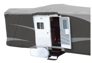 ADCO SFS AquaShed Designer Travel Trailer Cover (Gray, Up to 28'6