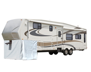 ADCO 5th Wheel Trailer Storage Skirt (Polar White, 64