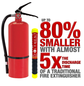 Element 50 Second Handheld Fire Extinguisher  • 40050