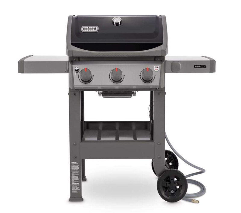 Weber Spirit II E-310 3 Burner Natural Gas Grill Black  • 45010001