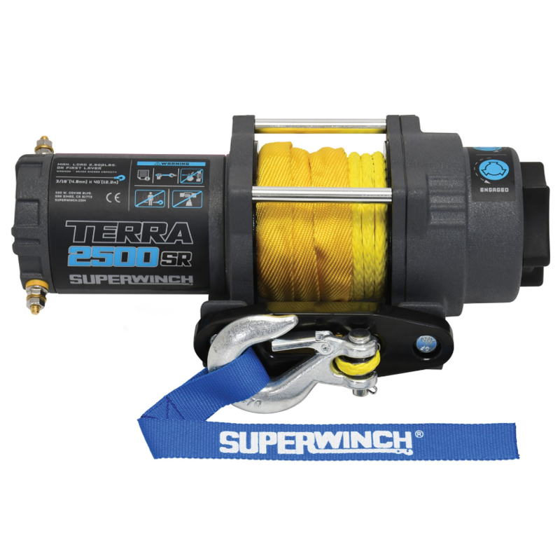 Superwinch Terra 2500SR 12V Synthetic Rope Winch  • 1125270