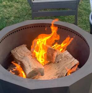 Blue Sky Outdoor Living High Efficiency Mammoth Patio Fire Pit - 32.8