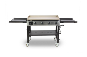 Pit Boss 4-Burner Griddle with 2 Folding Side Shelves  • 10555