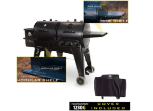 Pit Boss Navigator PB1230G Wood Pellet/Propane Combo Grill  • 10529