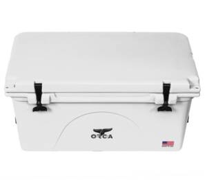 ORCA 75-Quart Hard Side Cooler – White  • ORCW075