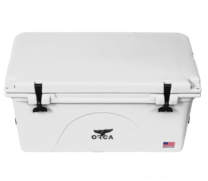 ORCA 75-Quart Hard Side Cooler – White  • ORCW075