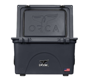 ORCA 40-Quart Hard Side Cooler – Charcoal  • ORCCH040