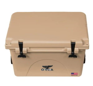 ORCA 40-Quart Hard Side Cooler – Tan  • ORCT040