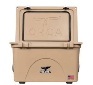 ORCA 40-Quart Hard Side Cooler – Tan  • ORCT040