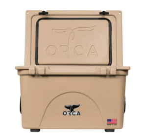 ORCA 40-Quart Hard Side Cooler – Tan  • ORCT040