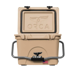 ORCA 20-Quart Hard Side Cooler – Tan  • ORCT020