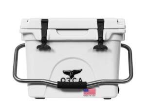 ORCA 20-Quart Hard Side Cooler – White  • ORCW020