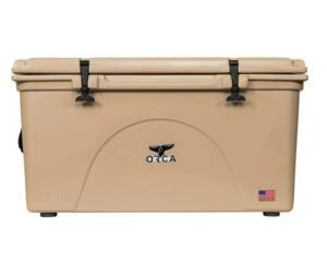 ORCA 140 Quart Cooler, Tan  • ORCT140