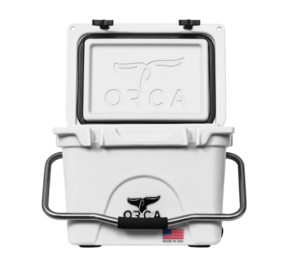 ORCA 20-Quart Hard Side Cooler – White  • ORCW020