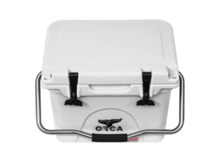 ORCA 20-Quart Hard Side Cooler – White  • ORCW020