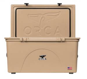 ORCA 140 Quart Cooler, Tan  • ORCT140