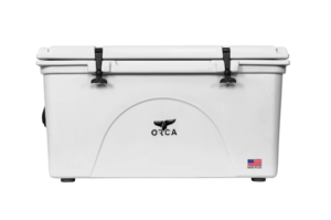 ORCA 140-Quart Hard Side Cooler – White  • ORCW140