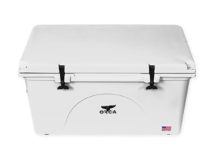 ORCA 140-Quart Hard Side Cooler – White  • ORCW140