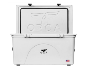 ORCA 140-Quart Hard Side Cooler – White  • ORCW140