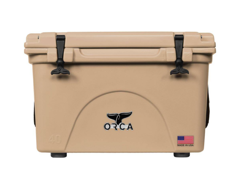 ORCA 40-Quart Hard Side Cooler – Tan  • ORCT040