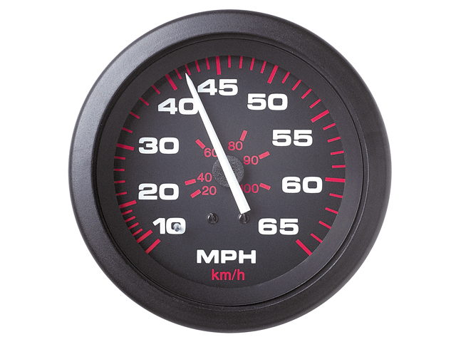 Sierra Amega Series Speedometer Kit, 65 mph, 3