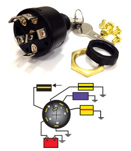 Sierra 3-Position Ignition Switch with Choke  • MP41000