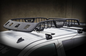 Go Rhino SR40 Tubular Steel Roof Rack w/ 4 Light Mounts - 48