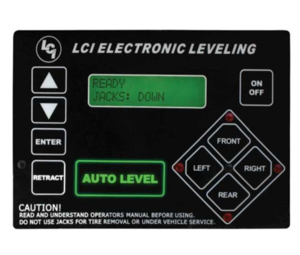 Lippert Ground Control 3.0 5th Wheel RV Leveling System With Touchpad and Remote - 4 Point Set  • 358590